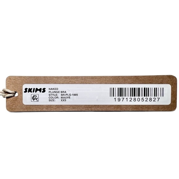 SKIMS Naked Plunge Bralette in Mauve - Picture 6 of 7